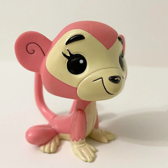 Yummi Land Nikki  Neopolitan Ice Cream Pop Doll Pet Monkey 3 Inch Tall - Picture 8 of 12